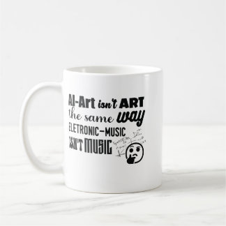 AI-Art Ins't Art The Same Way As... Coffee Mug