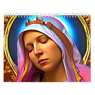 AI Art of The Blessed Virgin Mary Calendar