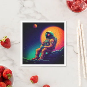 Ai Astronaut Napkin
