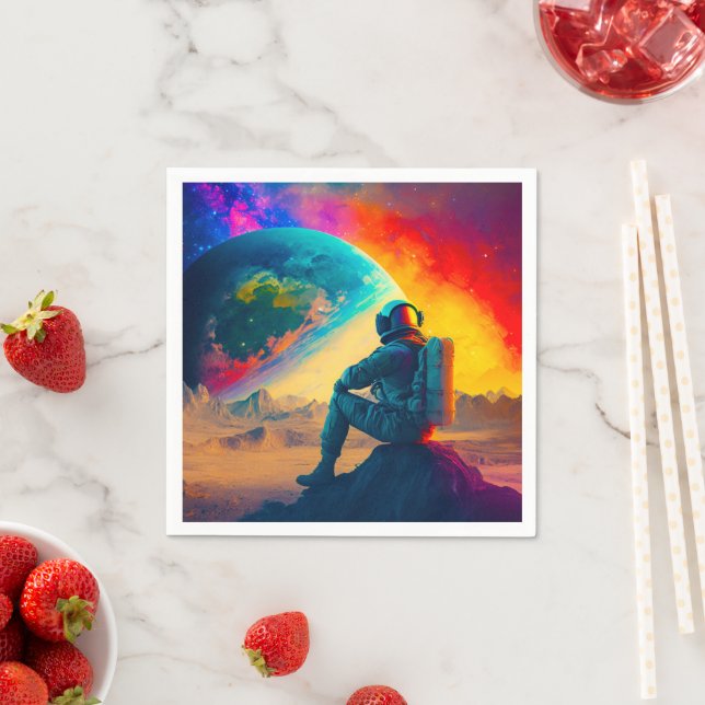 Ai Astronaut Napkin (Insitu)