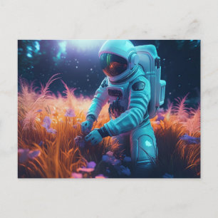 AI astronaut Postcard