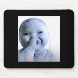 Ai Baby Meme Funny Laughing Baby Baby Meme Brainro Mouse Pad