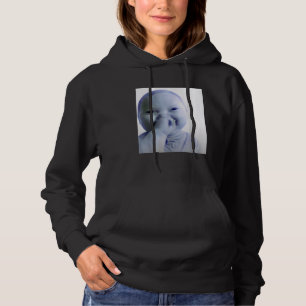 Ai Baby You Swear Meme Funny Laughing Baby Meme Br Hoodie