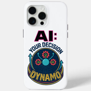 AI Brain Circuitry for Computer Science Tech iPhone 15 Pro Max Case