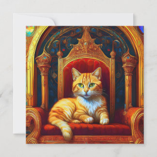 AI Cat Holiday Card