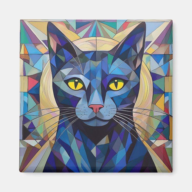 AI Cat Magnet (Front)