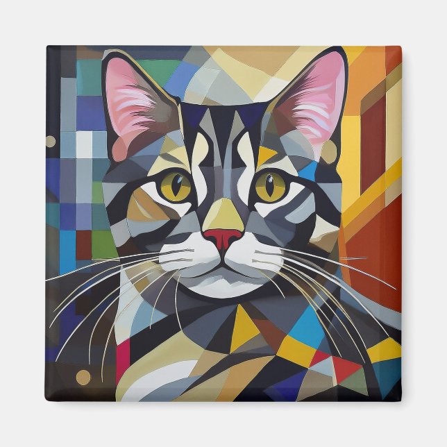 AI Cat Magnet (Front)