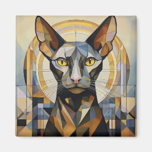 AI cat Magnet