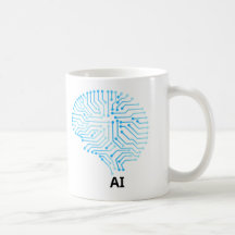 AI Coffee Mug – Futuristic Tech-Inspired Design 