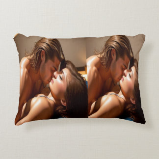 AI Couple romance sexy pic Decorative Cushion