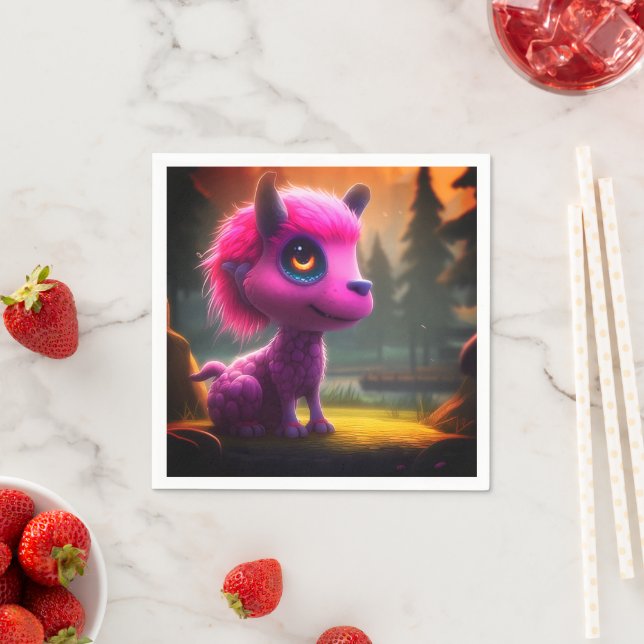 Ai Creature Napkin (Insitu)