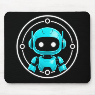 AI Creatures Universe Mouse Pad