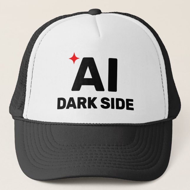 AI Dark Side™ Trucker Hat (Front)