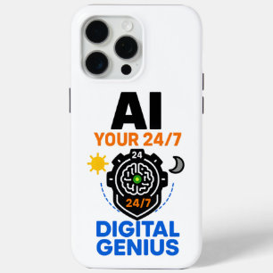 AI Digital Genius – Smart 24/7 Assistant iPhone 15 Pro Max Case