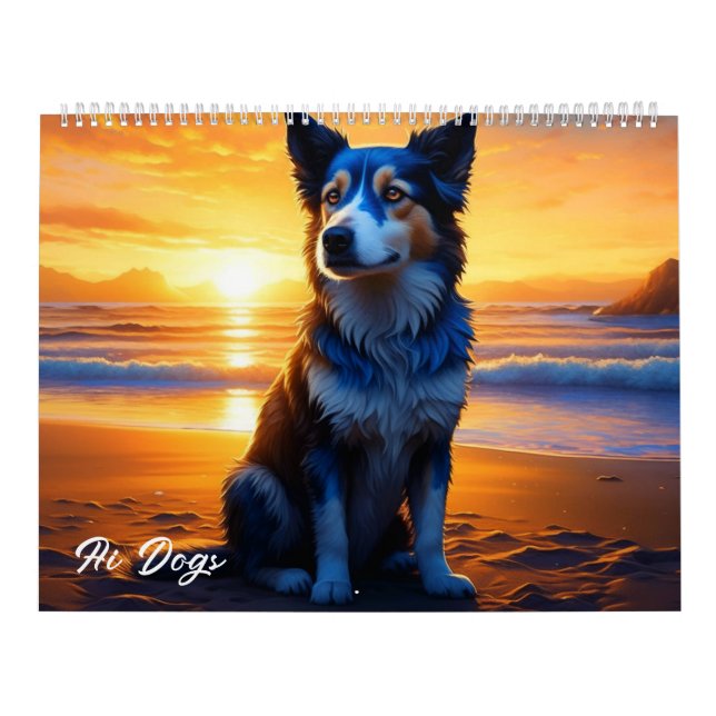 AI Dogs | Cute Puppies and Dogs Calendar (Cover)