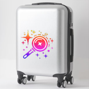 AI emblem Sparkle stars, beacon of the digital age