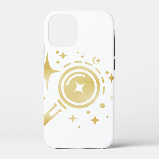 AI emblem Sparkle stars, beacon of the digital era Case-Mate iPhone Case (Back)