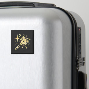 AI emblem Sparkle stars, beacon of the digital era Magnet