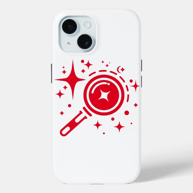 AI emblem Twinkle stars, beacon of the digital age Case-Mate iPhone Case (Back)