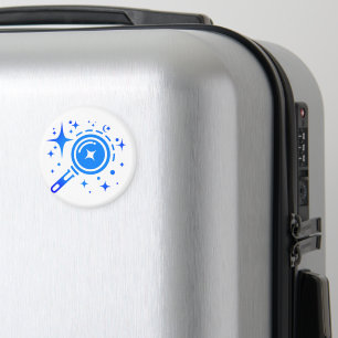 AI emblem Twinkle stars, beacon of the digital era Magnet