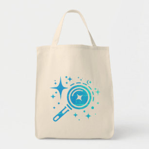 AI emblem Twinkle stars, beacon of the digital era Tote Bag