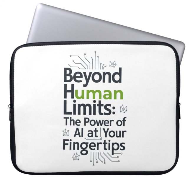 AI Evolution Sleeve – Beyond Human Tech Power (Front)