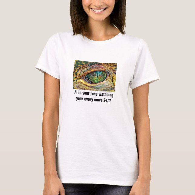 AI Eye (light) T-Shirt (Front)