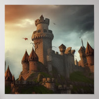 AI Fantasy Castles #02 Poster