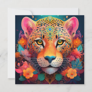 AI Flower Cat Holiday Card