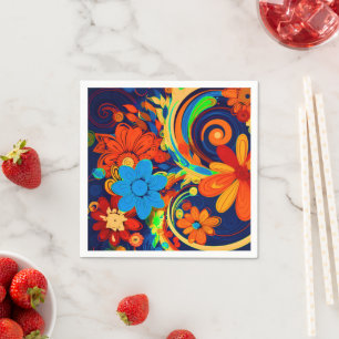 Ai Flowers Napkin