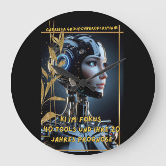 AI focus Large Clock