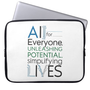 AI for Everyone Laptop Sleeve