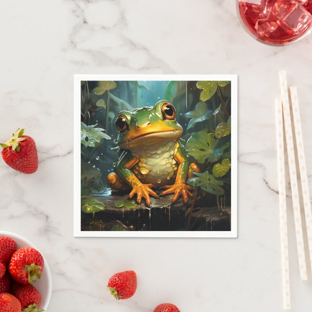 Ai Frog Napkin (Insitu)