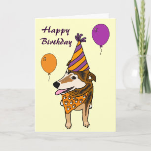 AI- Funny Pup Birthday card