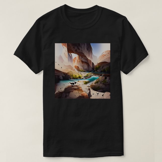 AI Generated Art53 T-Shirt (Design Front)