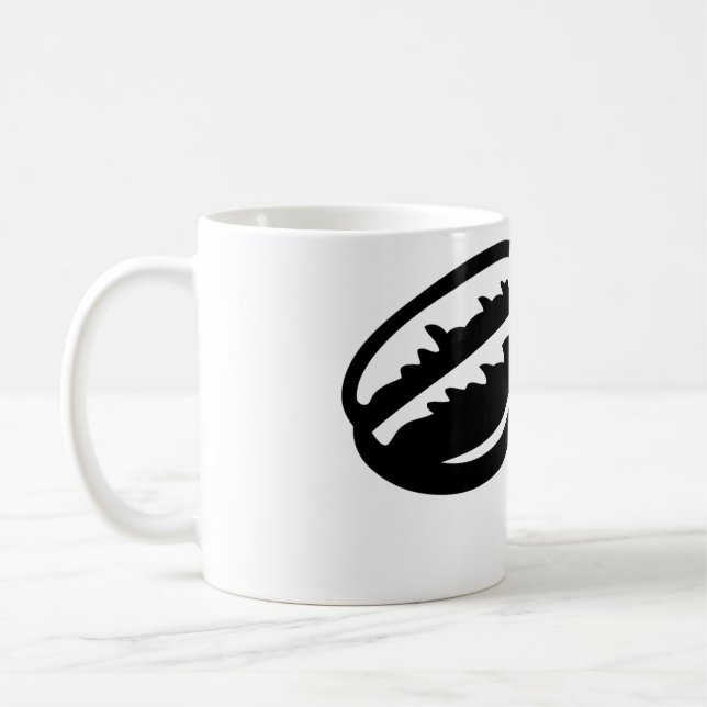 ai generated coffee beans roasted mug (Left)