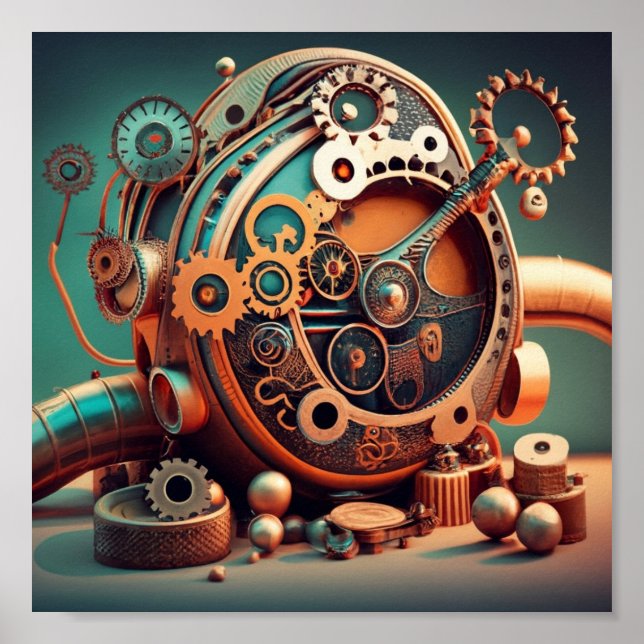 AI-Generated Dream Poster (Front)