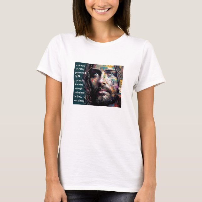 AI Generated (light) T-Shirt (Front)