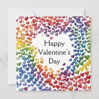 Ai Generated Pride LGBTQ Valentine’s  Holiday Card