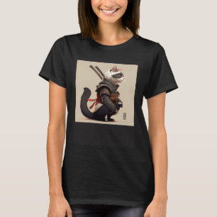 AI Generated Shinobi Cat T-Shirt