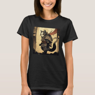 AI Generated Shinobi Cat T-Shirt