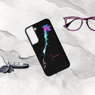 AI Generated Water Splash Samsung Galaxy Case