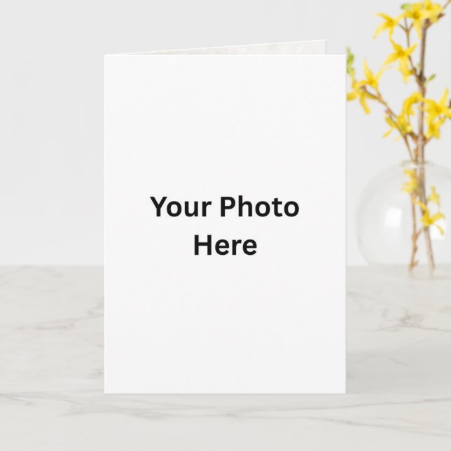 Ai Greeting Card (Yellow Flower)