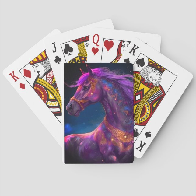 Ai Horse Art Playing Cards (Back)