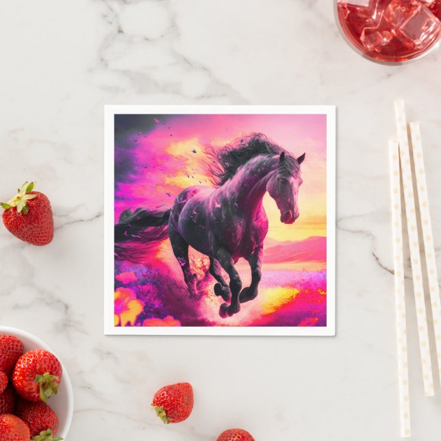 Ai Horse Napkin (Insitu)