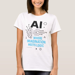 AI Imagination Meets Logic Tee   Creative Tech 