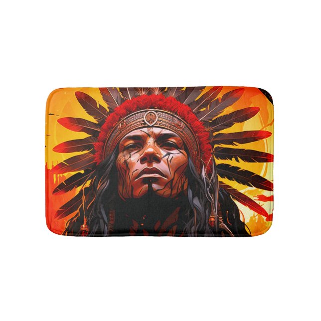 Ai Indian Bath Mat (Front)