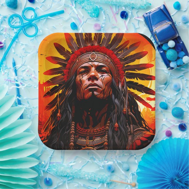 Ai Indian Paper Plate (Party)