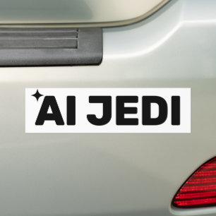 AI Jedi™ Bumper Sticker