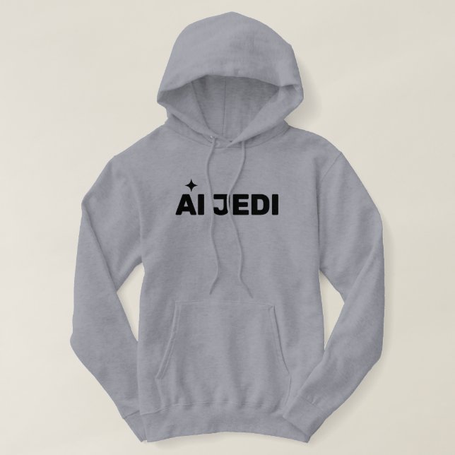 AI Jedi™ Hoodie (Design Front)